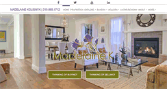Desktop Screenshot of madelainek.com